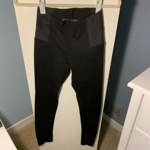 ZARA Skinny Pants with Elastic Detailing - Size Small